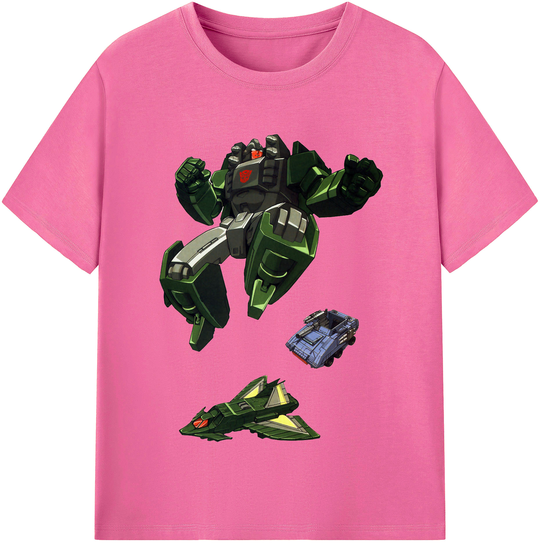 （画像用）  レディースカジュアルプリントTシャツ（綿100％）
